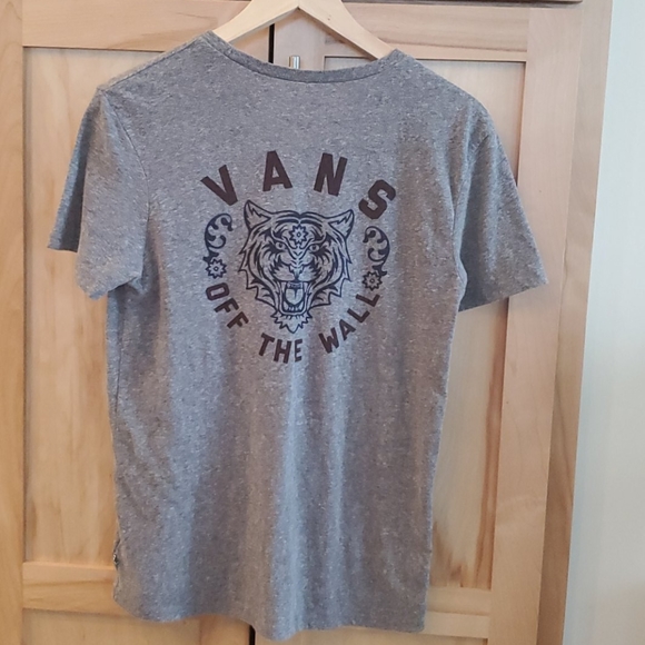 Grey VANS Short Sleeve T-shirt - Picture 4 of 5